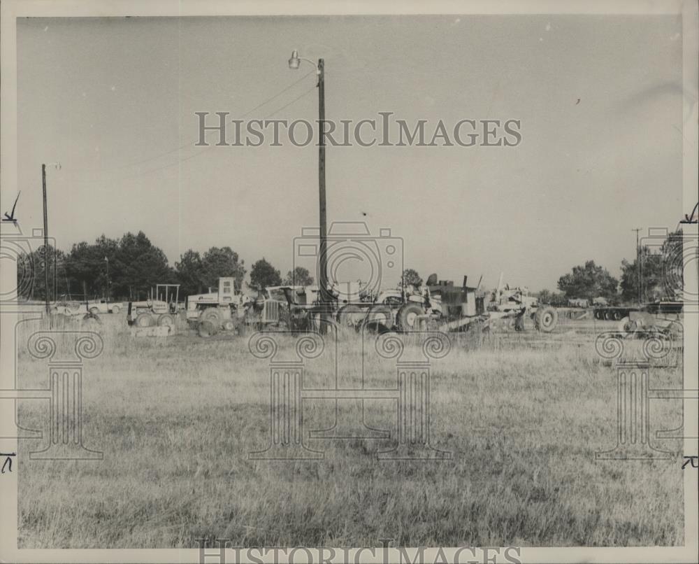 1979 Press Photo Site of Wallace &amp; Wallace Chemical Corp, Tuskegee, Alabama - Historic Images