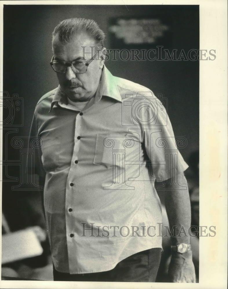 1985 Press Photo Portrait of Willard F. Genich - mjb65146 - Historic Images
