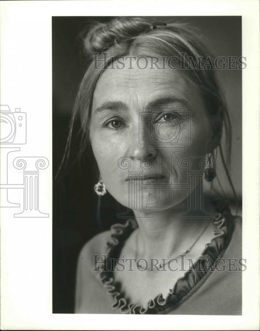 1983 Press Photo Portrait of Division of Corrections Planner June Gengler - Historic Images
