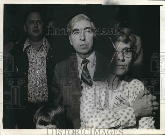 1976 Press Photo Milwaukee County Executive William O'Donnell - mjb66368 - Historic Images