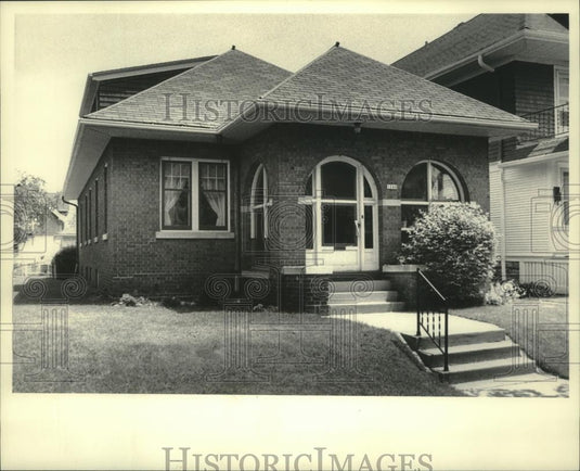 1983 Press Photo Home Located in Parc Renaissance Housing Development Milwaukee - Historic Images