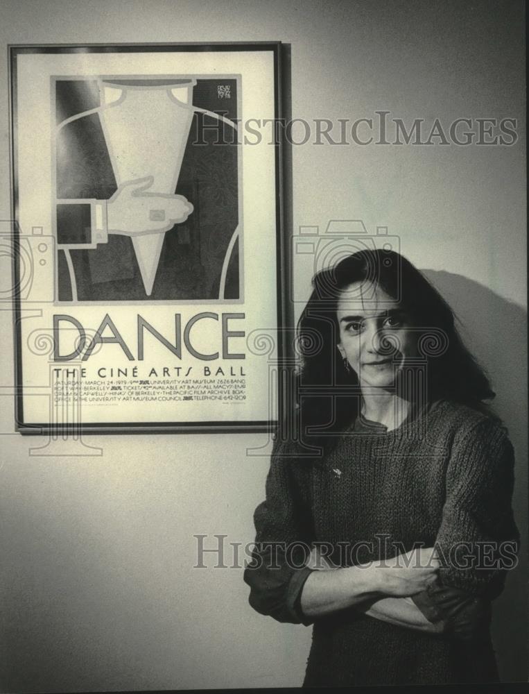 1984 Press Photo Kathryn Posin, University of Wisconsin-Milwaukee dance faculty - Historic Images