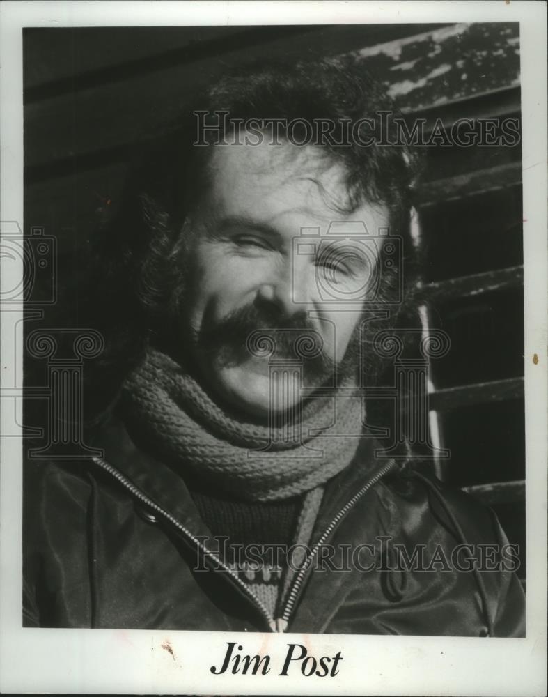 1977 Press Photo Jim Post, singer - mjb81572 - Historic Images