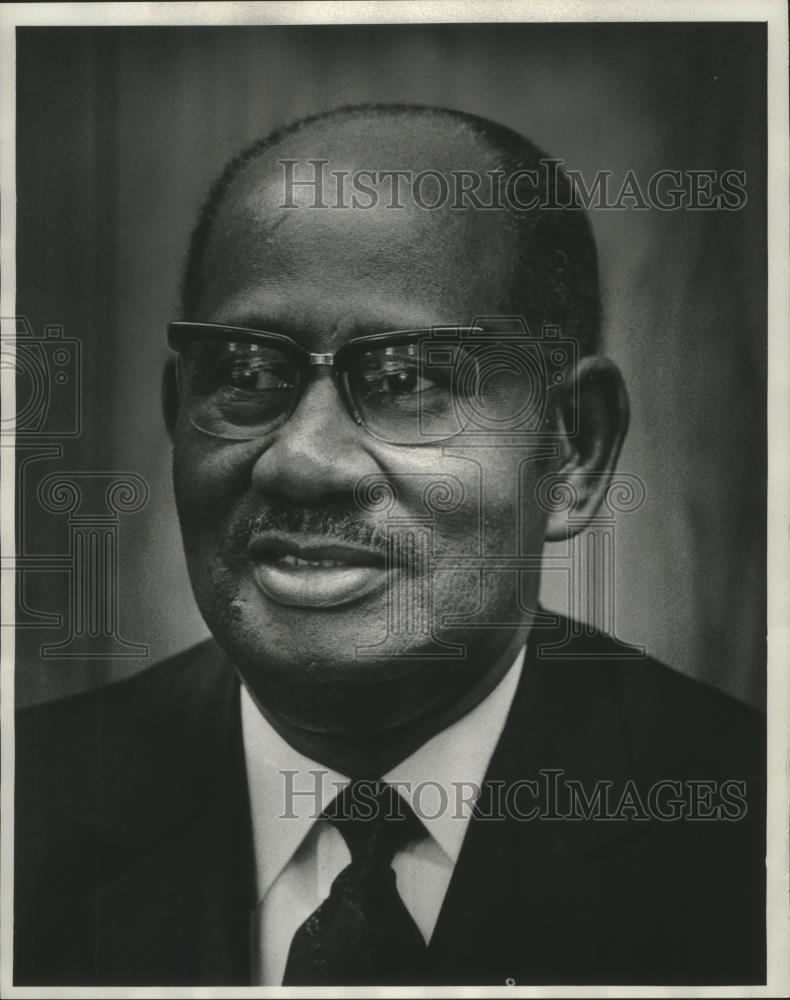 1976 Press Photo Bishop H. T. Primm , African Methodists Episcopal Church - Historic Images