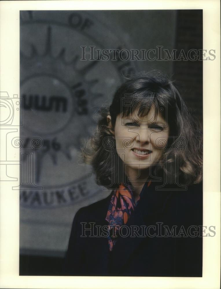 1993 Press Photo Ceil Pillsbury, University of Wisconsin, Milwaukee educator - Historic Images