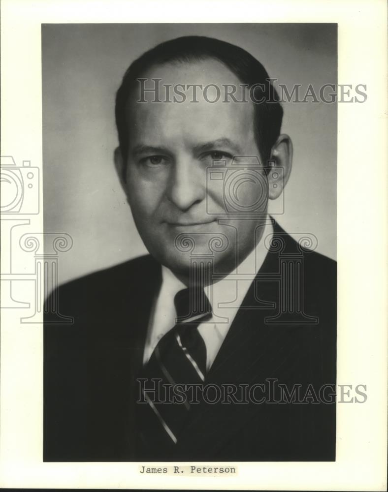 1984 Press Photo James Peterson, president, Parker Pen Company - mjb83036 - Historic Images