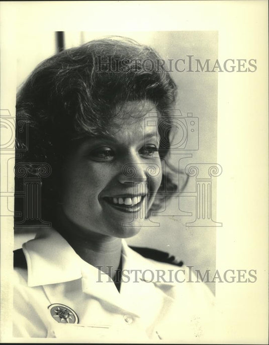 1984 Press Photo Eva-Marie Pedene, Wisconsin's candidate for Mrs. America title - Historic Images