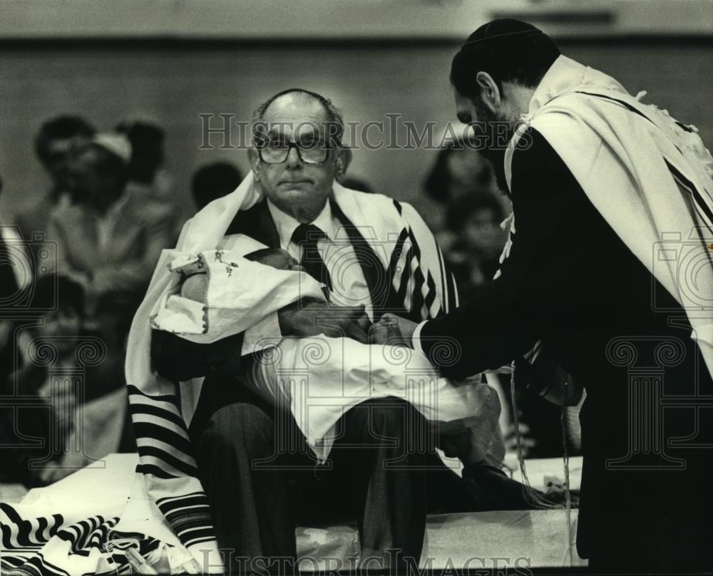 Hillel Academy Students Witness Brit Milah Ceremony, 1989 vintage press ...