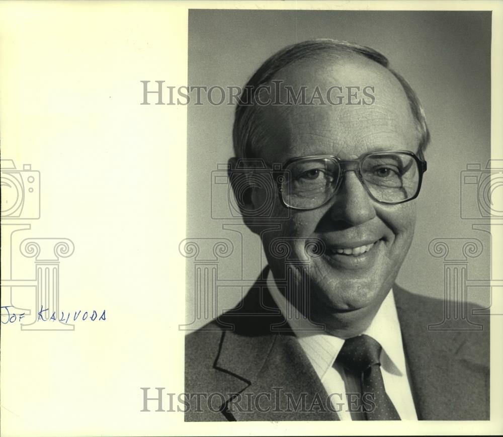 1986 Press Photo Joseph Kalivoda appointed Inspector of Police, MIlwaukee - Historic Images