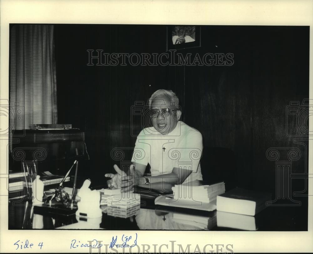 1986 Press Photo Cardinal Ricardo Vidal-Phillipines - mjb84110 - Historic Images