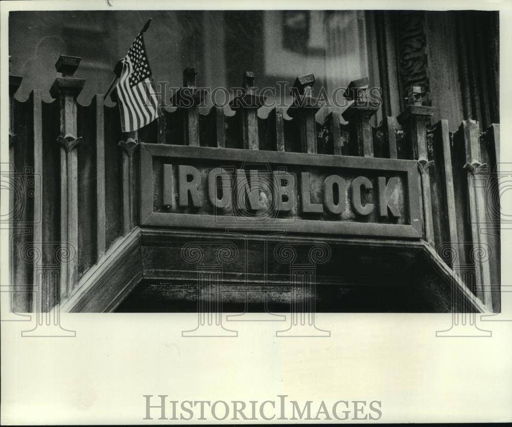 1978 Press Photo Local landmark Iron Block building in Milwaukee - mjb84246 - Historic Images