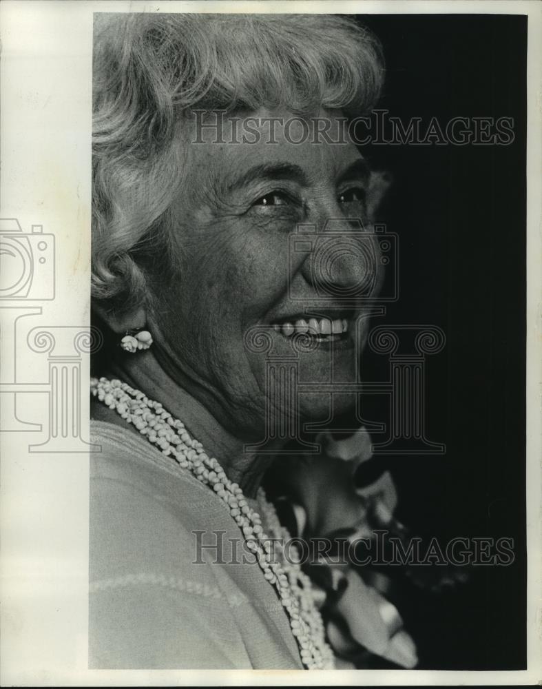 1978 Press Photo Agnes C. Jensen ends 45 year career in Register of Deeds office - Historic Images