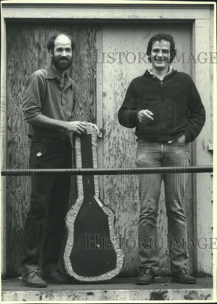 1989 Press Photo Michael Hough and David Tamulevich featured at Alverno College - Historic Images