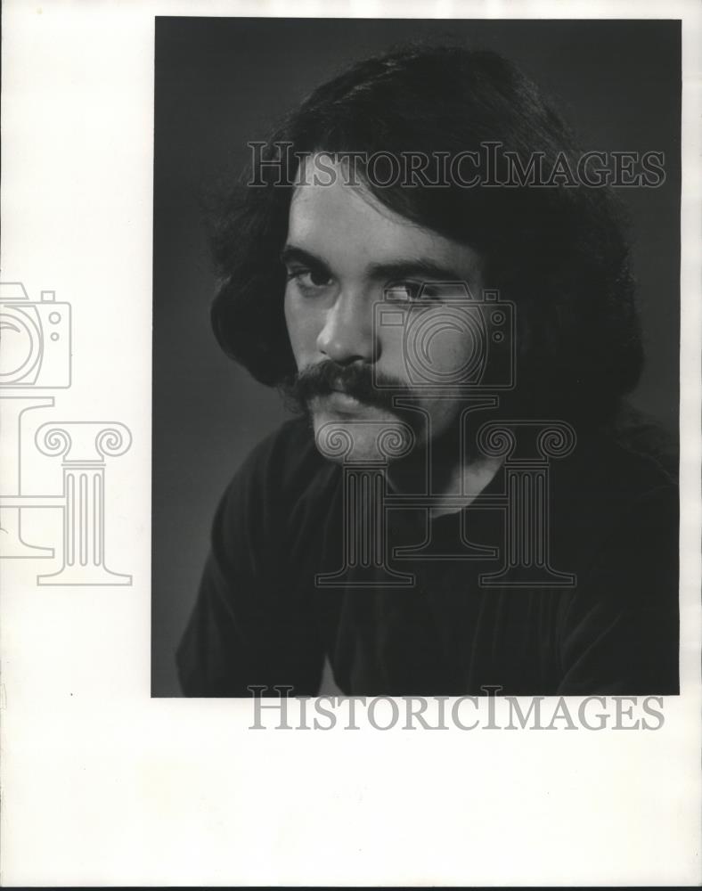 Press Photo John Houghton, Disc Jockey, Milwaukee, Wisconsin. - mjb85090 - Historic Images