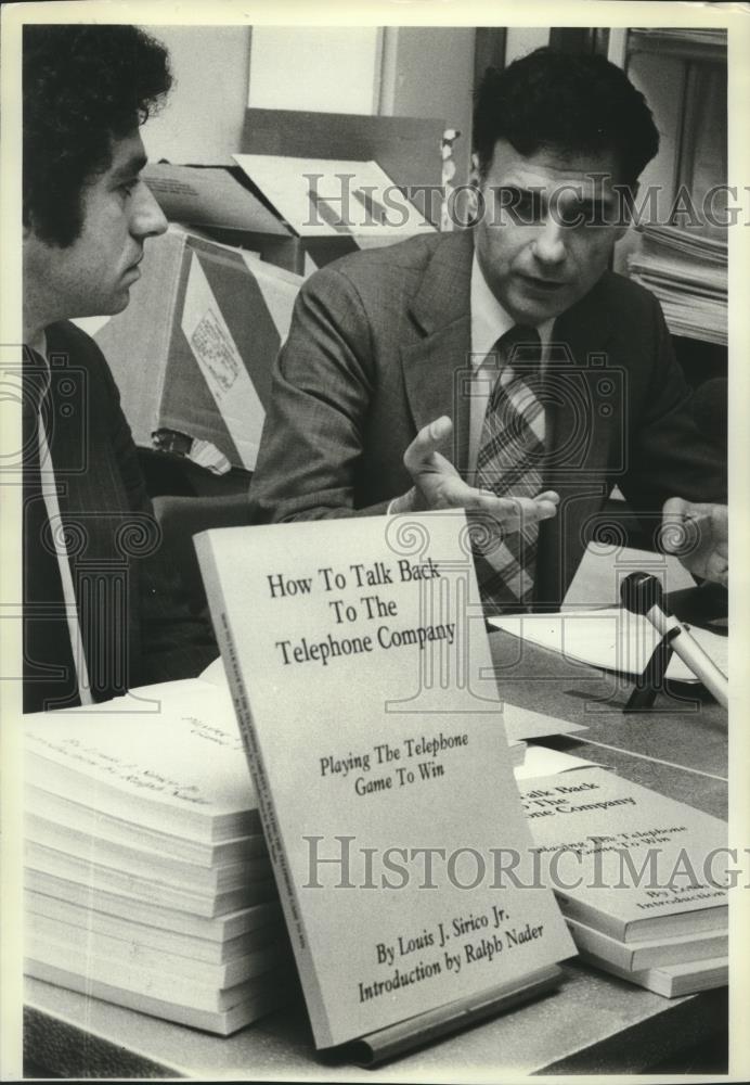 1982 Press Photo Whistleblowers, Ralph Nader, and Louis Sirico - mjb85316 - Historic Images