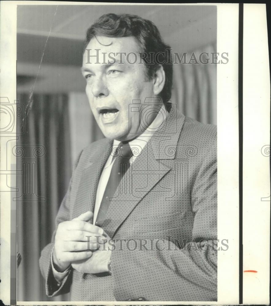 1976 Press Photo Allyn R. Sielaff, Corrections Administrator, Wisconsin - Historic Images