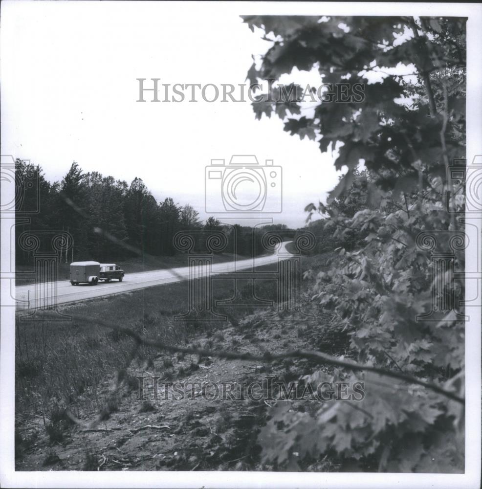 1970 Press Photo View Of Northern Michigan Highway 175 - RSA20233 - Historic Images