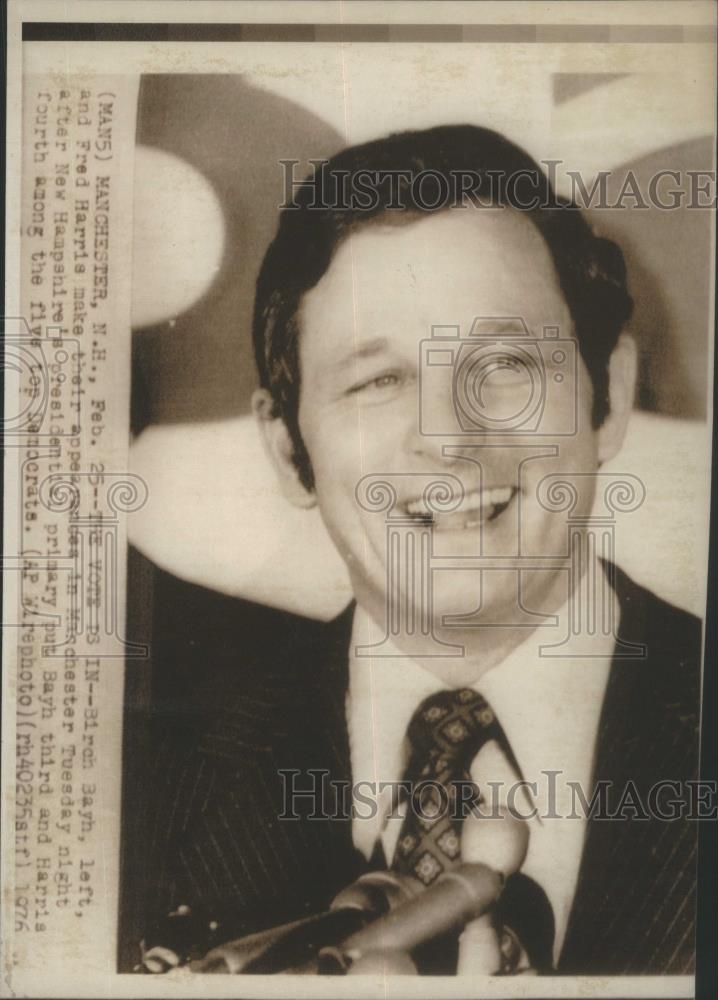 1976 Press Photo Birch Bayh/Democrat/Senator/Indiana - RSA27389 - Historic Images