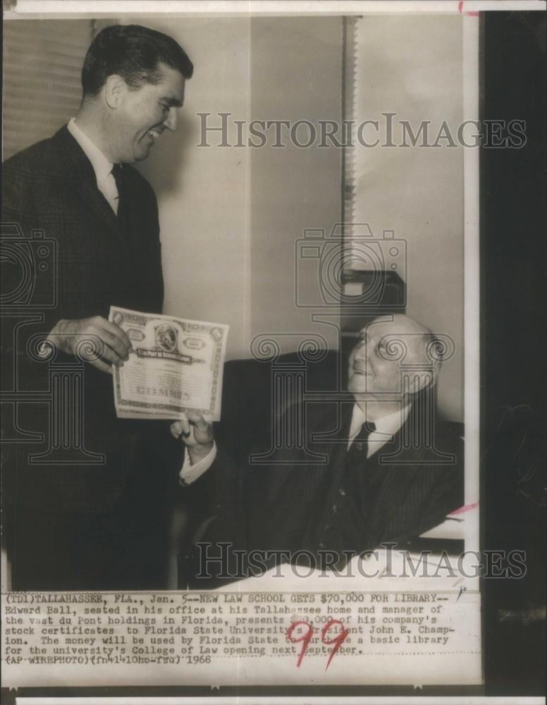 1966 Press Photo Florida State University Law School ge - RSA27537 - Historic Images