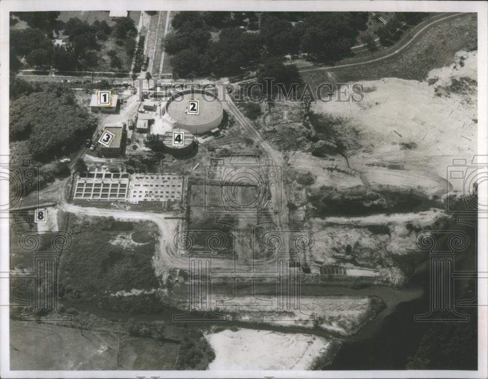 1957 Press Photo Clearwater Expansion Project - RSA30109 - Historic Images