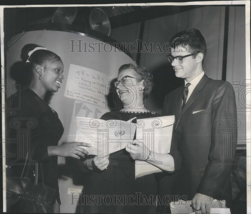 1962 Press Photo College Conference United Nations UN - RSA30651 - Historic Images