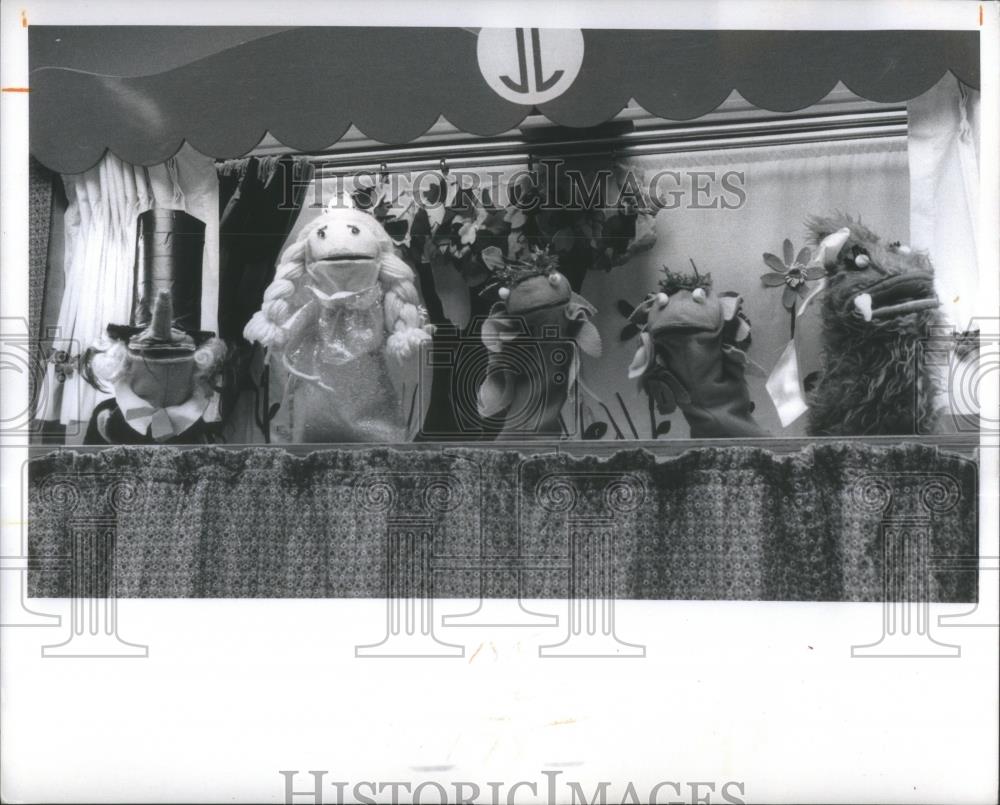 1973 Press Photo Puppet Show St Petersburg Junior Leagu - RSA31777 - Historic Images