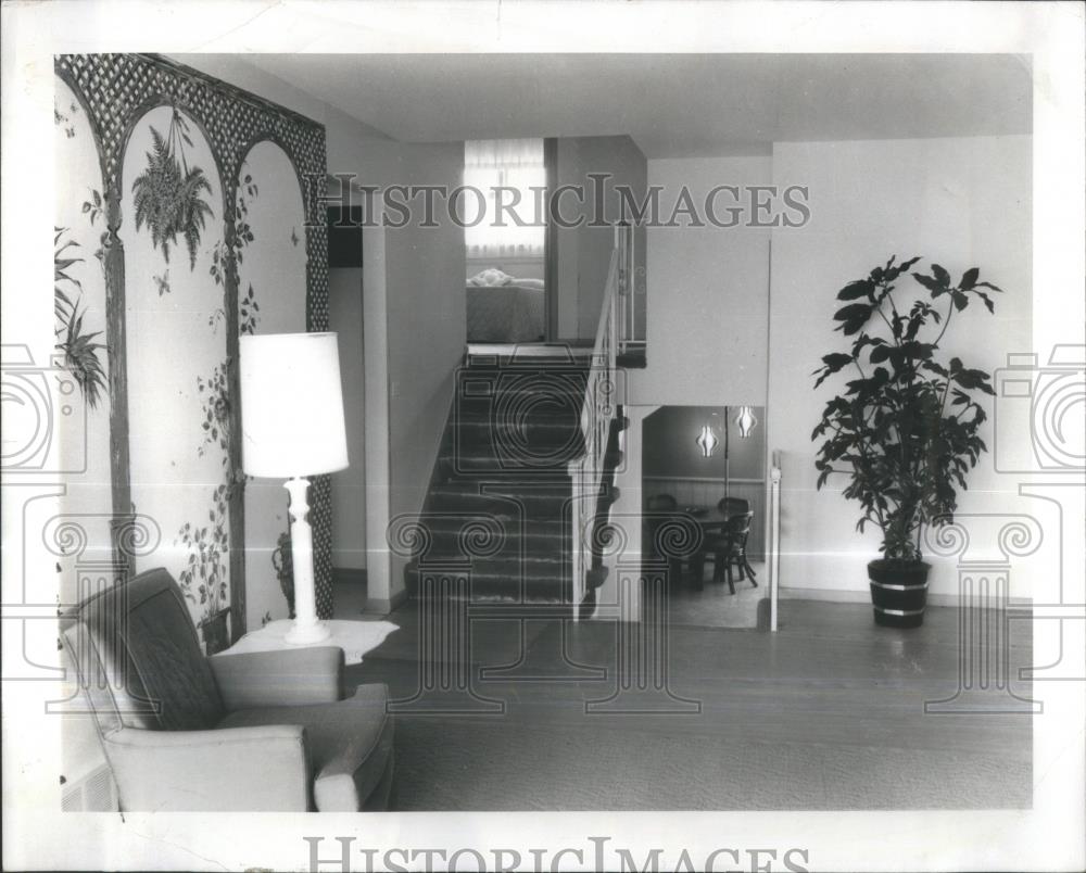 1965 Press Photo INTERIOR PHOTOGRAPH GARDEN ESTATES DE - RSA38841 - Historic Images