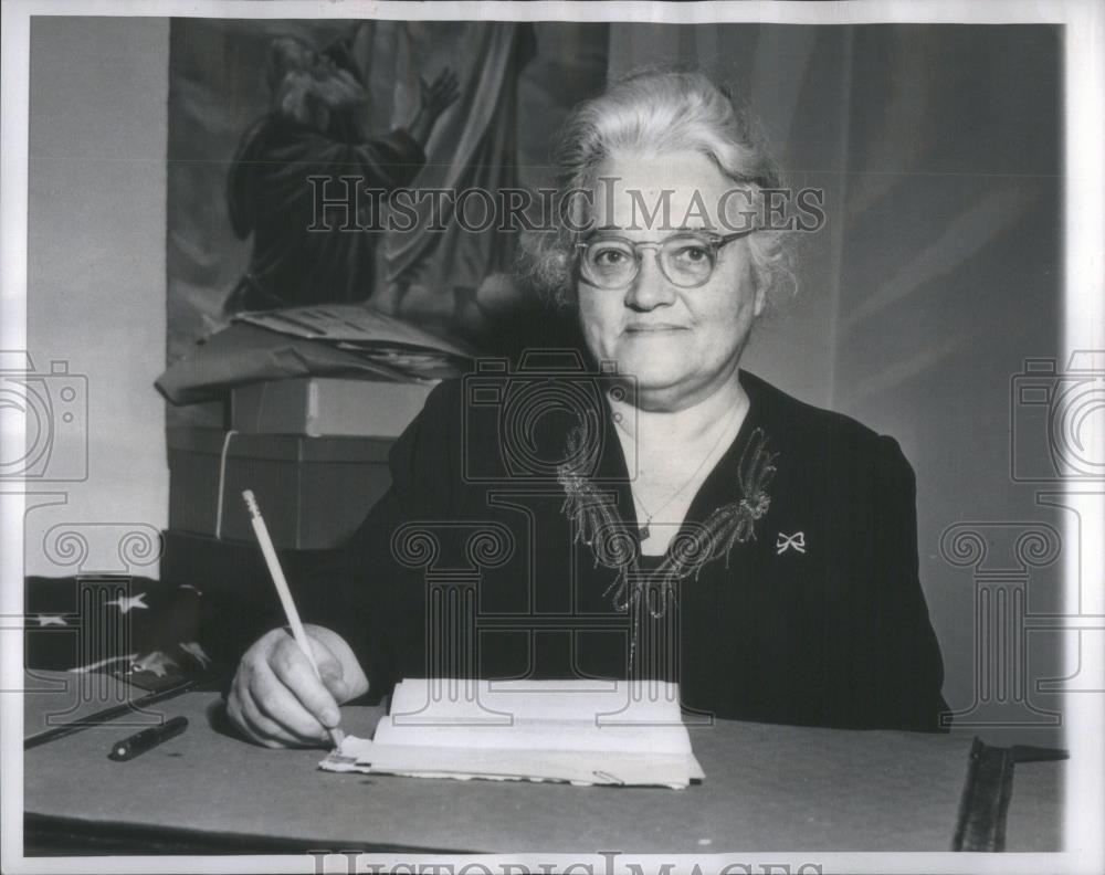 Press Photo Mrs Leigh Colyin National Christian Joseph - RSA51683 - Historic Images