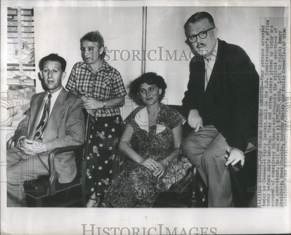 1952 Press Photo Philip Connelly Communist Party - RSA51979 - Historic Images