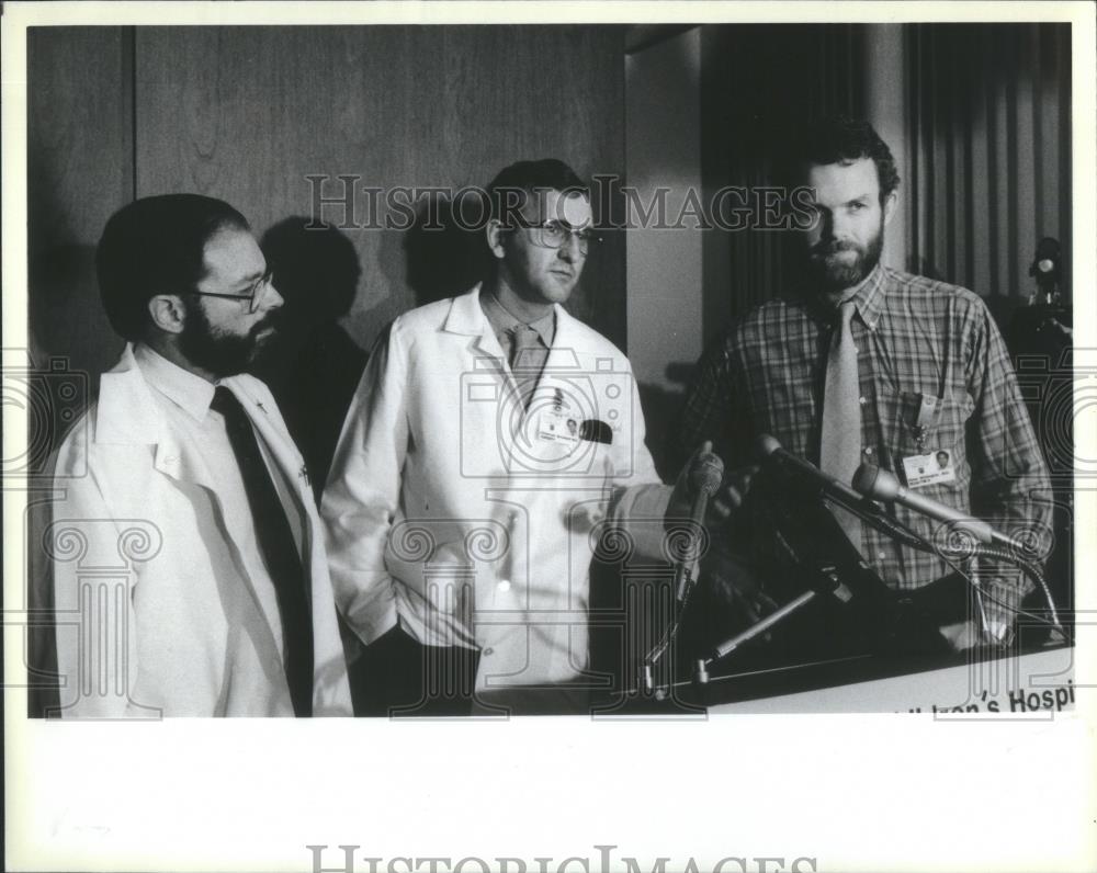 1984 Press Photo Dr. Broelsch, First Liver Transplant - RSA54521 - Historic Images