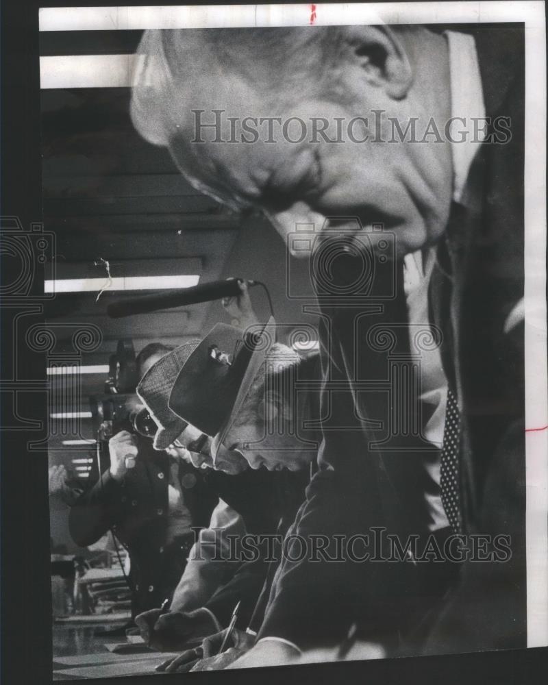 1974 Press Photo John Patrick Foley , John O&#39;Shae and Matthew McInerney - Historic Images