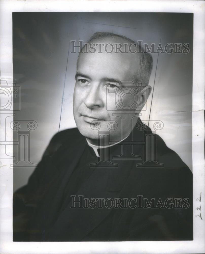 1960 Press Photo Rev. Edward V. Cardinal C.S.V - RSA69179 - Historic Images