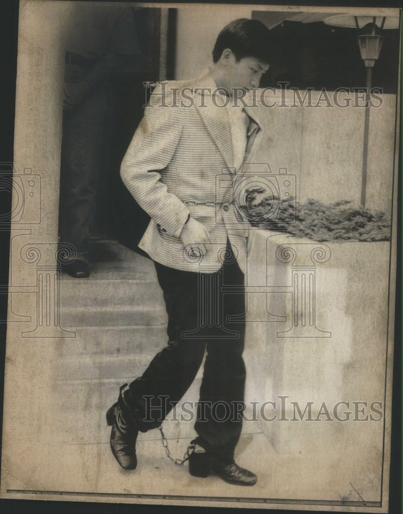 1974 Press Photo Chi Ko Wong American Murder Convict - RSA69599 - Historic Images