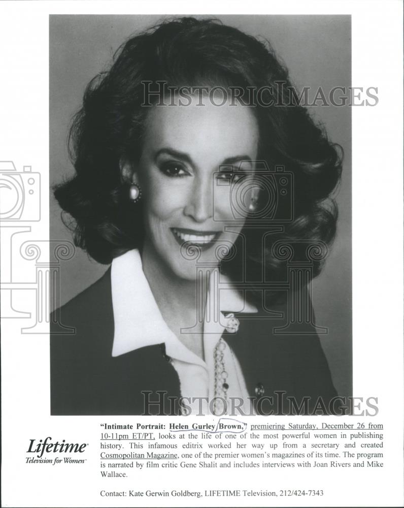 Press Photo Helen Gurley Most Powerful Women in Publishing History - RSA70189 - Historic Images