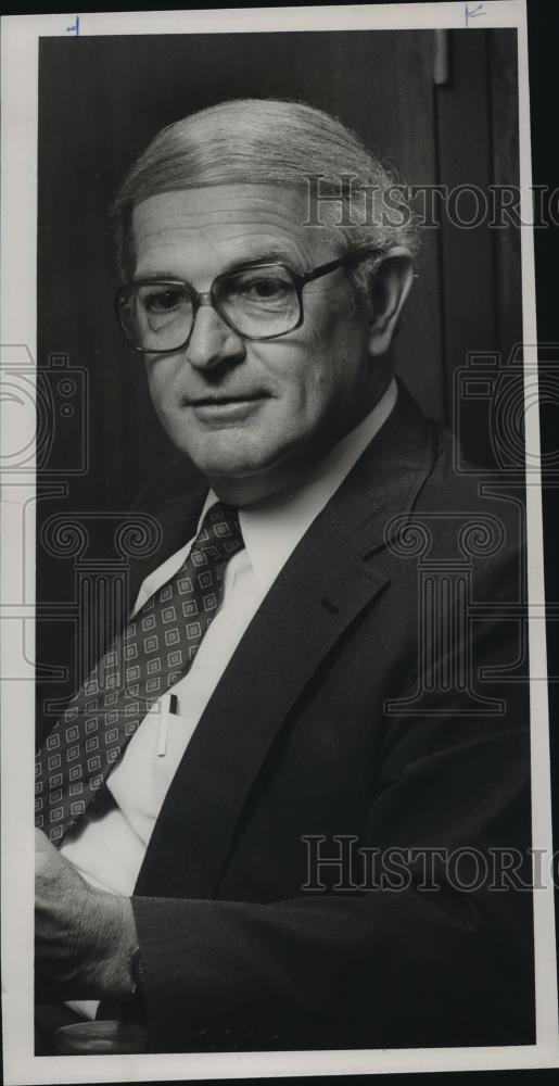 1990 Press Photo University of Alabama president Roger Sayer - abna13225 - Historic Images