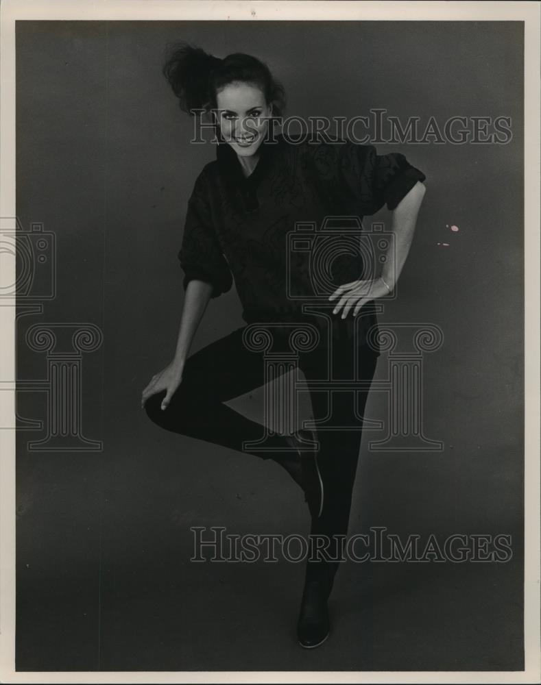 1985 Press Photo Angela Tower, Miss Alabama, 1985 - abna13281 - Historic Images
