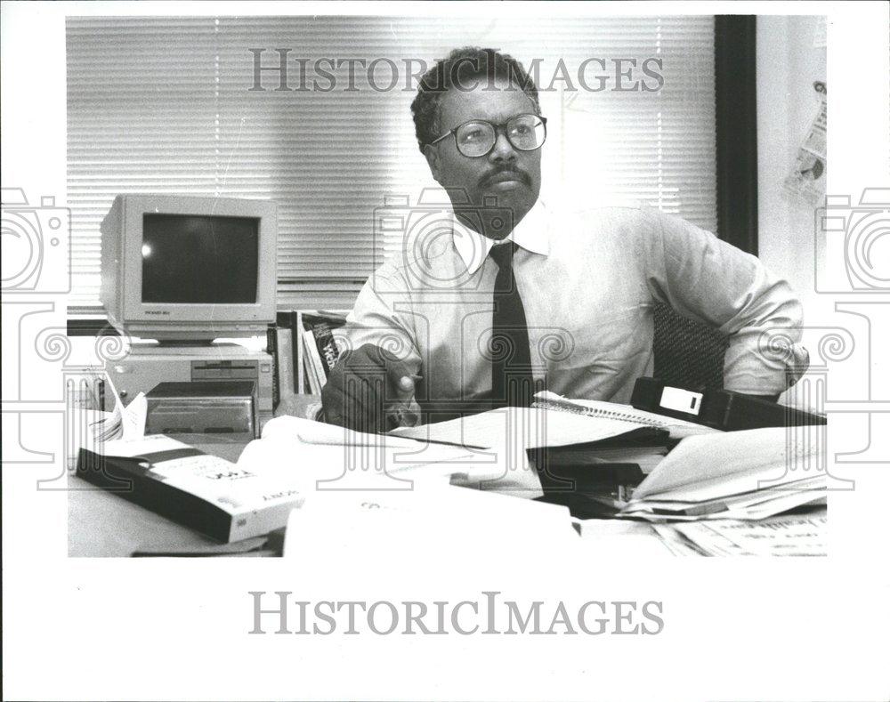 1989 Press Photo Politician Sam Riddle - RRV72627 - Historic Images