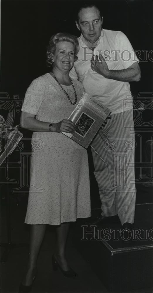 1976 Press Photo Opera singer Maureen Forrester & Amerigo Marino in Birmingham - Historic Images