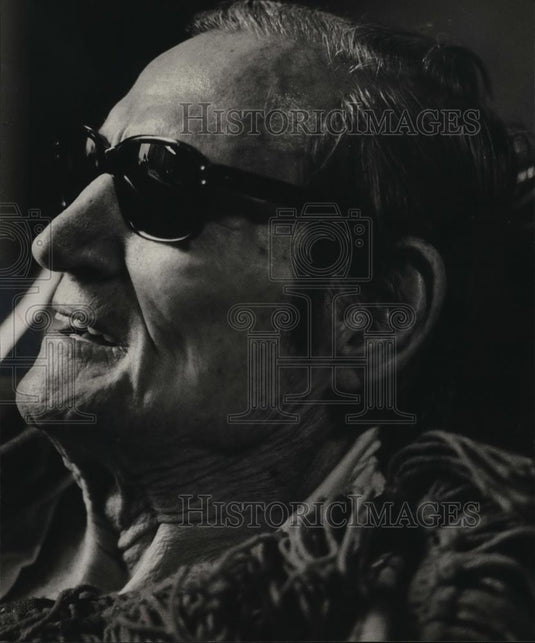 1984 Press Photo Former Alabama Governor James Folsom, Sr. - abna13607 - Historic Images