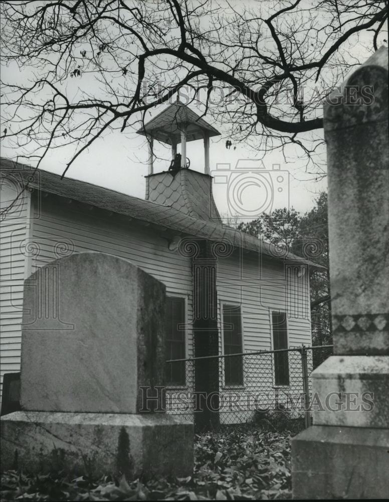 1977 Press Photo Five Mile Presbyterian Church, Jefferson county, Alabama - Historic Images