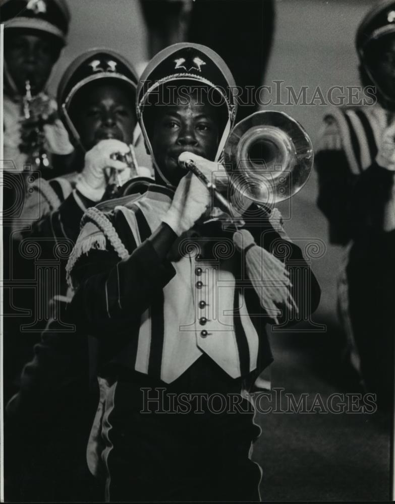 1982 Press Photo DeWayne Harris, Jackson Olin High, Jacksonville, Alabama - Historic Images