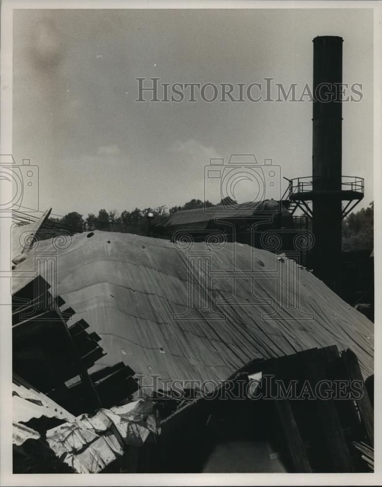 1987 Press Photo Pile of slag at Interstate Lead Company, Leeds - abna14222 - Historic Images