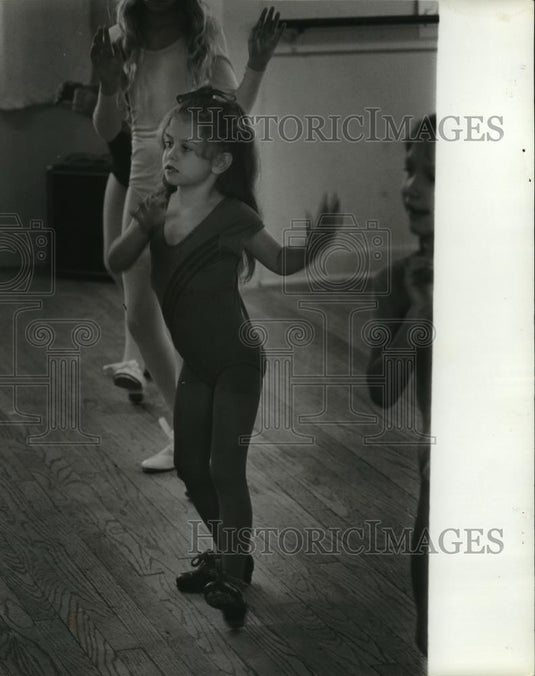 1980 Press Photo Maegan Riley Dances in Alabama - abna14274 - Historic Images