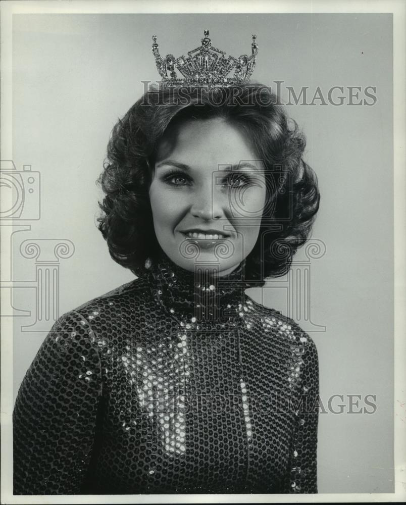 1976 Press Photo Denise Davis, 1976 Miss Alabama - abna14285 - Historic Images