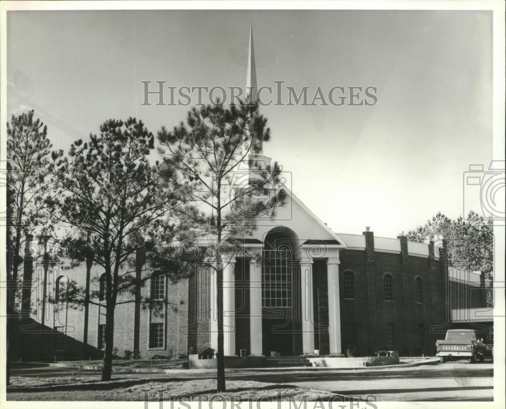 1981 Press Photo Scenic View Church of God, Scottsboro, Alabama - abna14613 - Historic Images