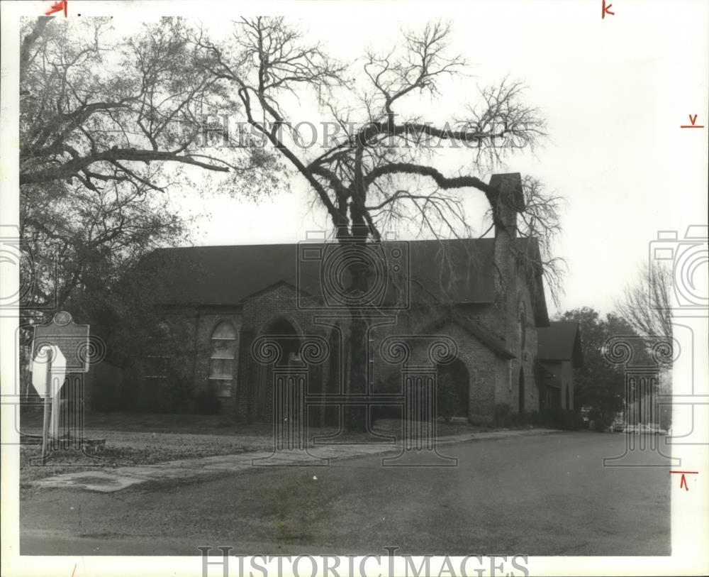 1980 Press Photo St. Paul&#39;s Episcopal Church, Greensboro, Alabama - abna14634 - Historic Images