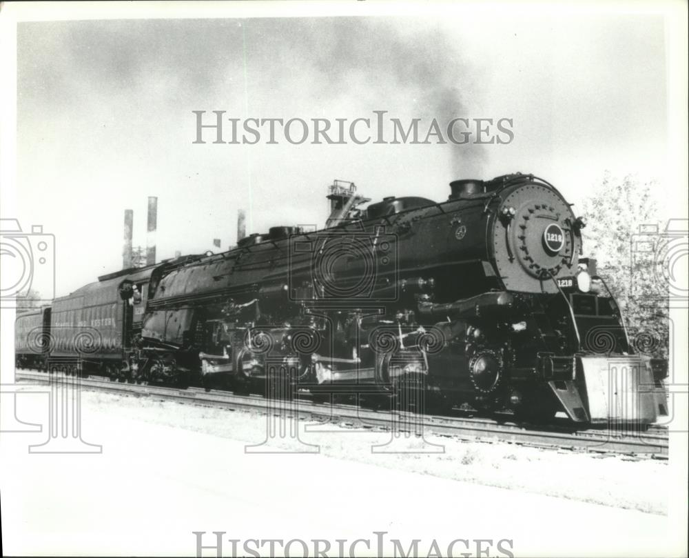 1991 Press Photo Trains Norfolk &amp; Western - abna14848 - Historic Images