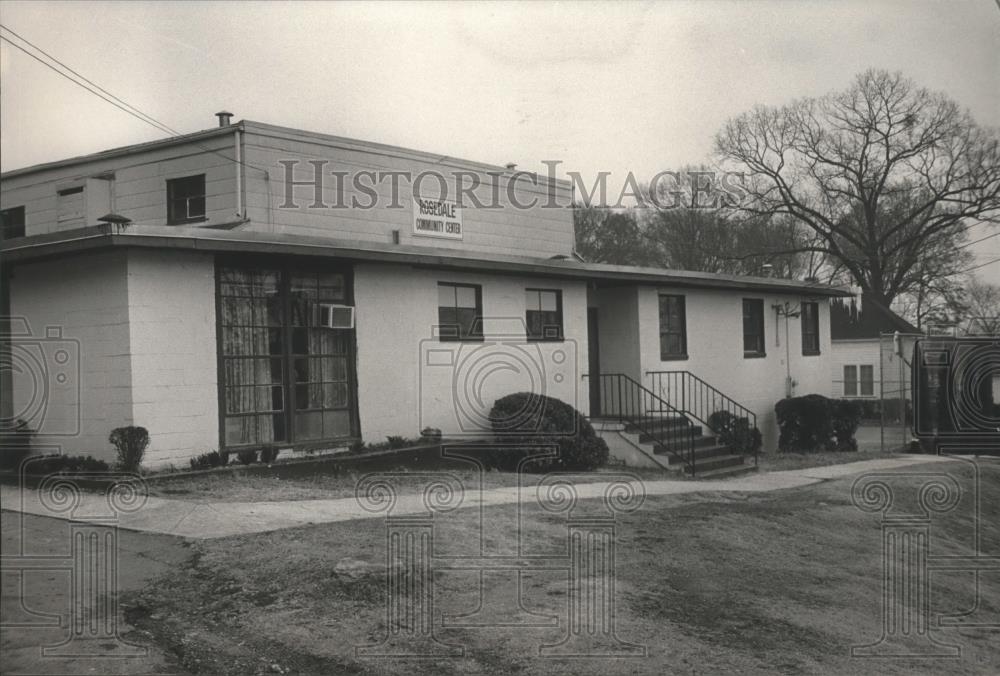 1985 Press Photo The Rosedale Community Center Homewood, Alabama - abna15223 - Historic Images