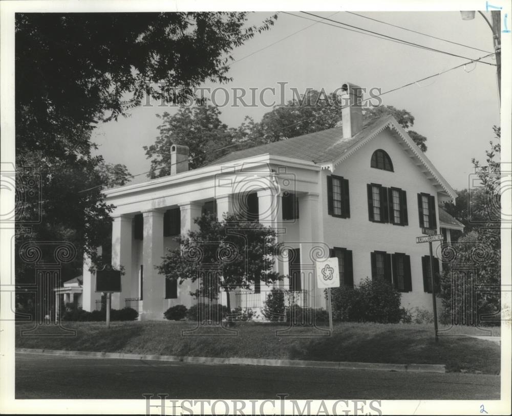 1979 Press Photo Bluff Hall, historic tourist attraction, Demopolis, Alabama - Historic Images