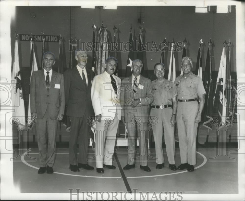 1976 Press Photo Ceremony honoring aviation pioneers at Ft, Rucker, Alabama - Historic Images